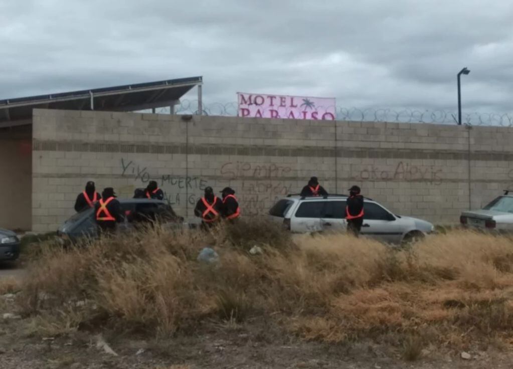Desesperada búsqueda de Guadalupe en San Luis. Gentileza / El Diario de la República