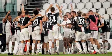 Juventus ganó 9 Scudettos de forma consecutiva.