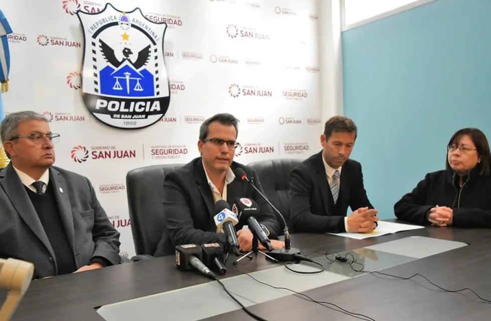 Desde Seguridad confirmaron las acciones que tomarán ante los posibles saqueos. Foto Gobierno San Juan