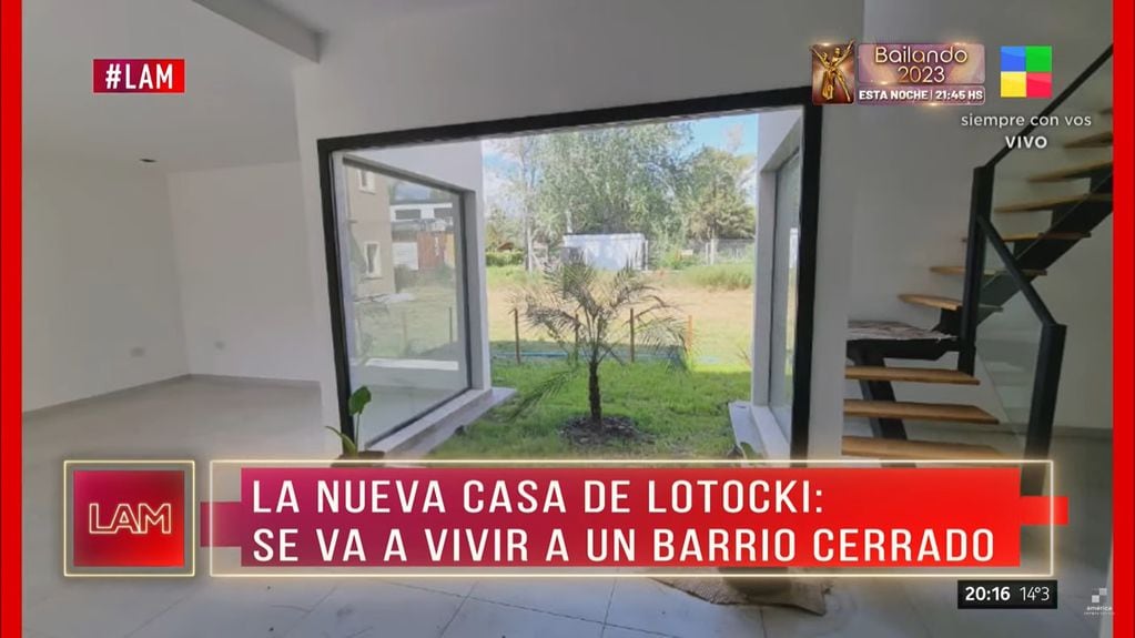 La nueva casa de Aníbal Lotocki.