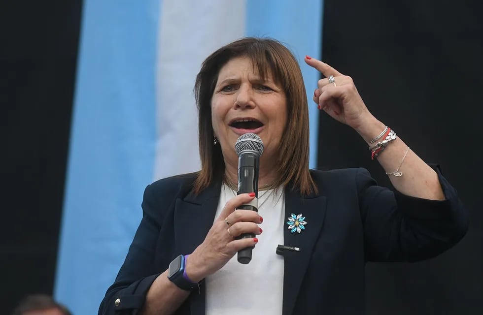 Patricia Bullrich, ministra de Seguridad -  Foto: José Gutiérrez / Los Andes
