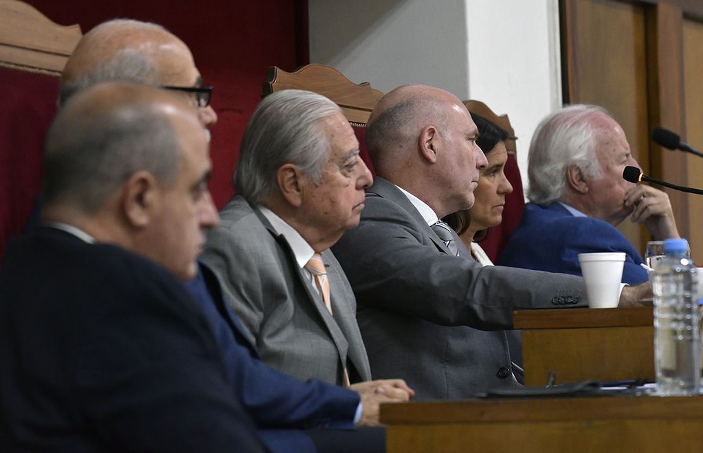 La Suprema Corte de Justicia de la provincia de Mendoza tiene siete miembros.
Foto: Orlando Pelichotti 