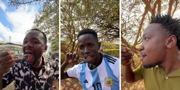 Video: compartieron el sabor del dulce de leche a guías turisticos de Tanzania y sus reacciones conquistaron TikTok