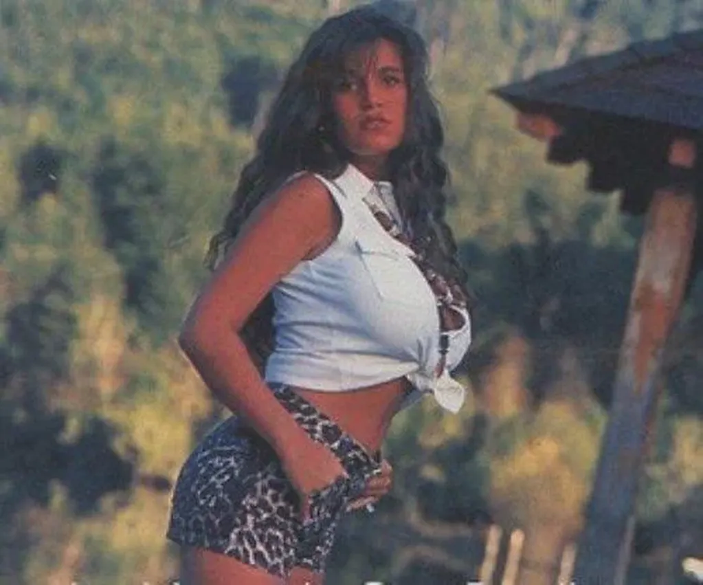 Florencia Peña en los 90.