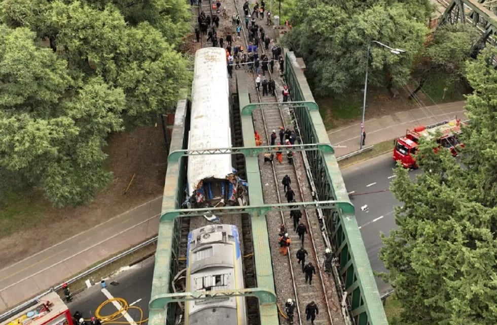 Choque de trenes en Palermo con decenas de heridos (Clarín)