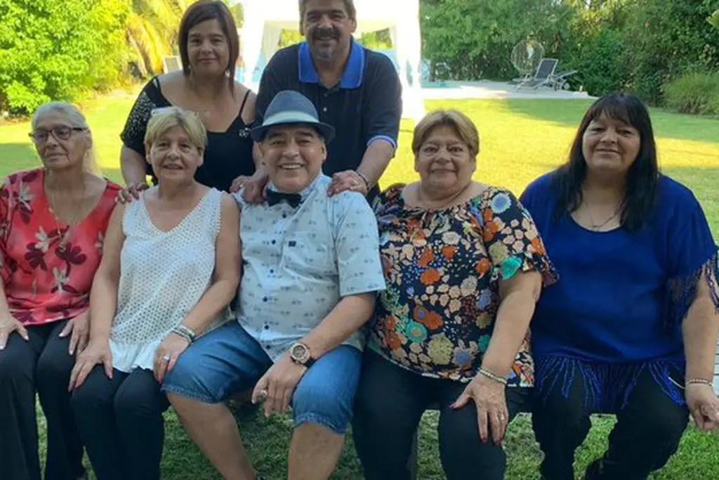 La familia Maradona