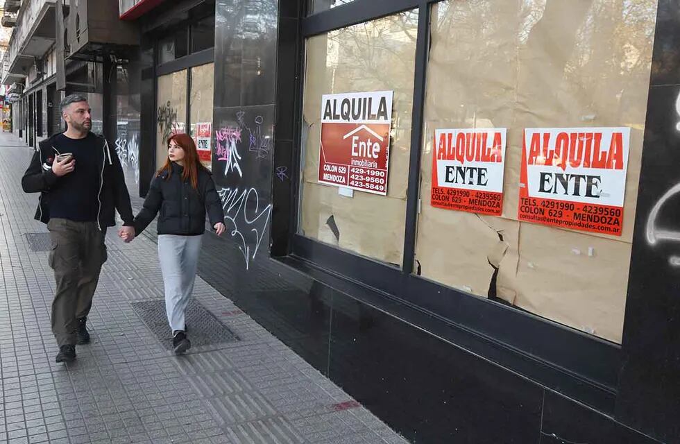Los precios de los alquileres en Mendoza se cotizan en dolar para evitar el tema de inflación
Foto: José Gutierrez / Los andes