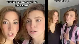 Video: después de dos años en pareja descubren que podrían ser hermanas