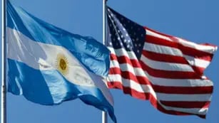 Bandera: Argentina y Estados Unidos