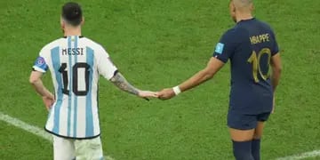 La foto que publicó Mbappé para saludar a Lionel Messi