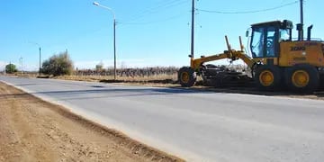 Reconstrucción de la ruta provincial 14 en maipú