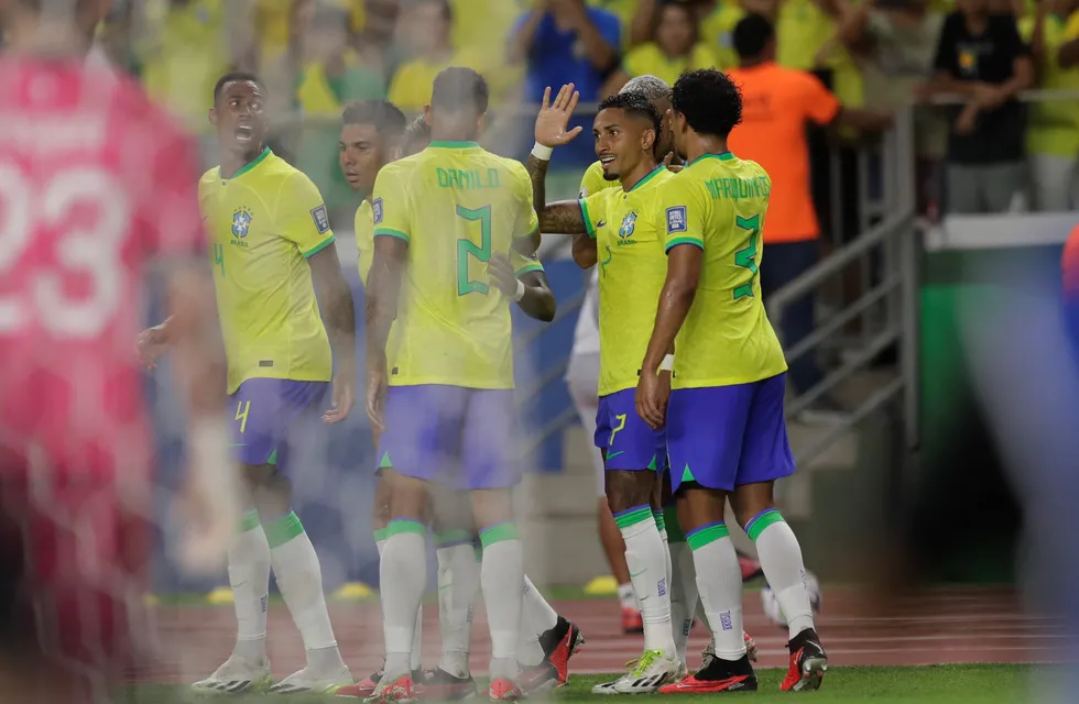 El elenco brasileño goleó a Bolivia en el inicio de las Eliminatorias Sudamericanas. / Gentileza.
