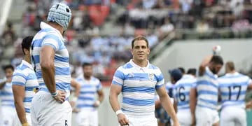 Argentina se despidió virtualmente de los cuartos de final del Mundial de rugby con su derrota contra Inglaterra por 39-10.