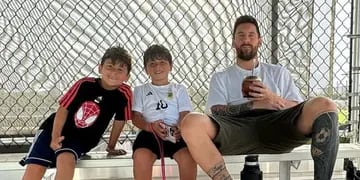 Messi, Mateo y Ciro