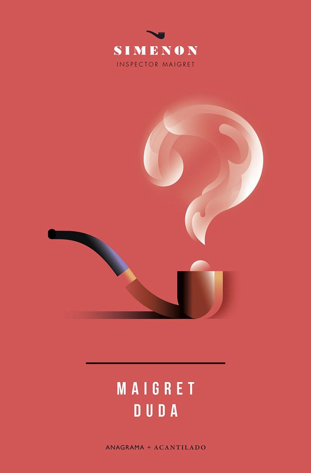 "Maigret duda", de la colección Anagrama & Acantilado.