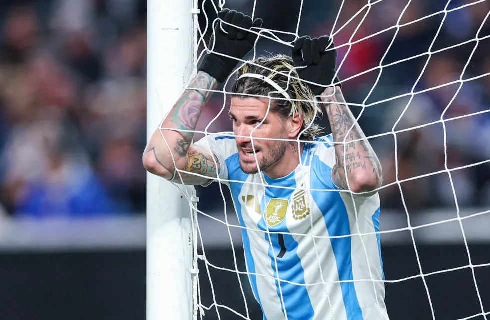 Rodrigo de Paul extrañó a Messi.