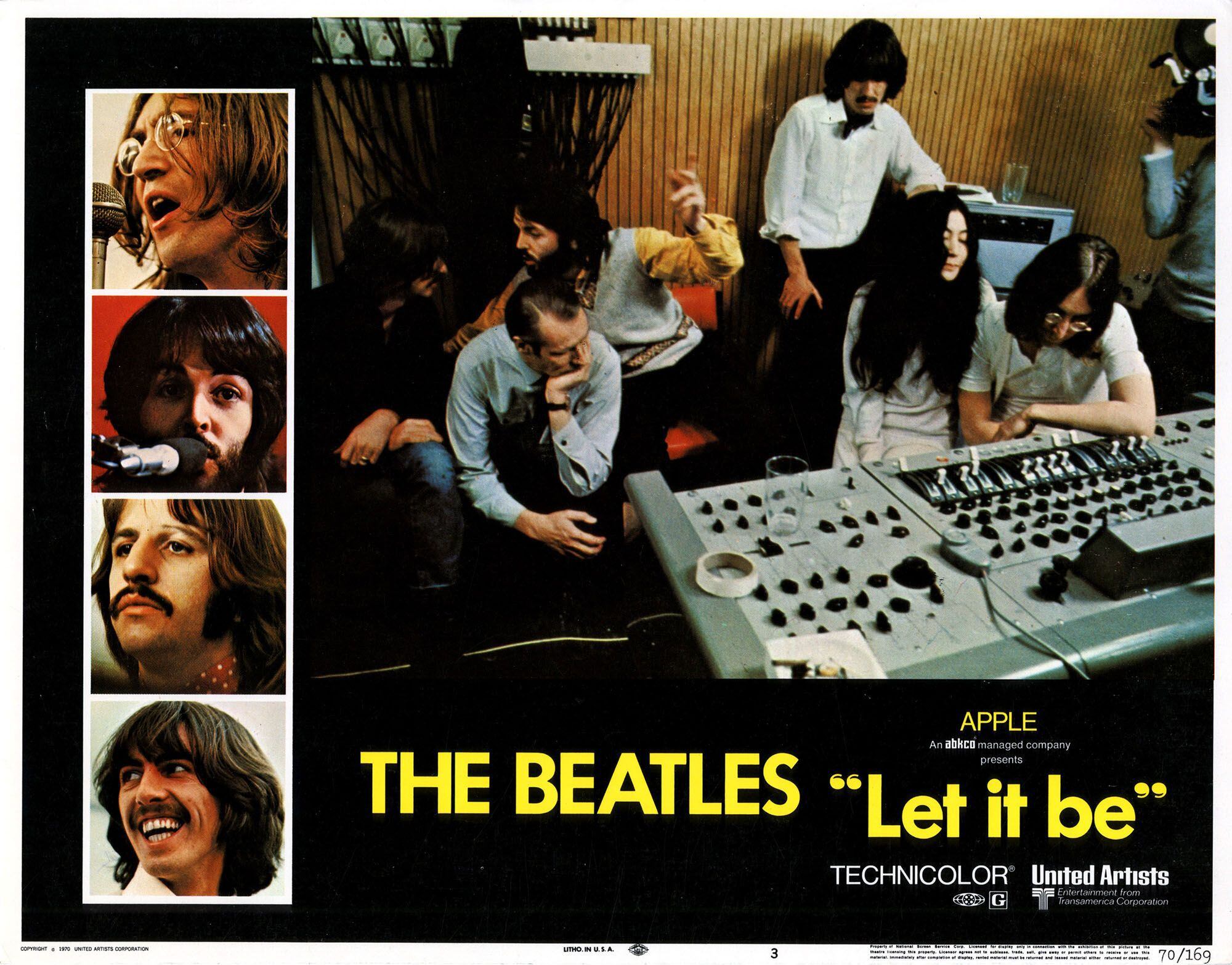 "Let it be", la película de The Beatles. / WEB