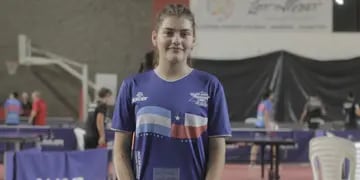La joven de Mendoza de Regatas ganó el torneo en la categoría mayores, al igual que Tomy Sanchi, con 15 años, que también se llevó el bronce