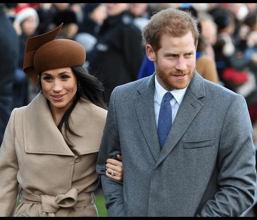 La esposa del príncipe Harry lleva un curioso parche en su muñeca.
