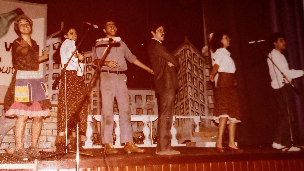 Primera obra de teatro musical hecha por mendocinos, en 1983.