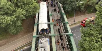 Choque de trenes en Palermo con decenas de heridos