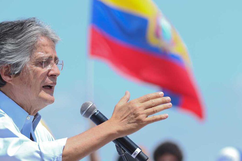 Guillermo Lasso, presidente de Ecuador.
