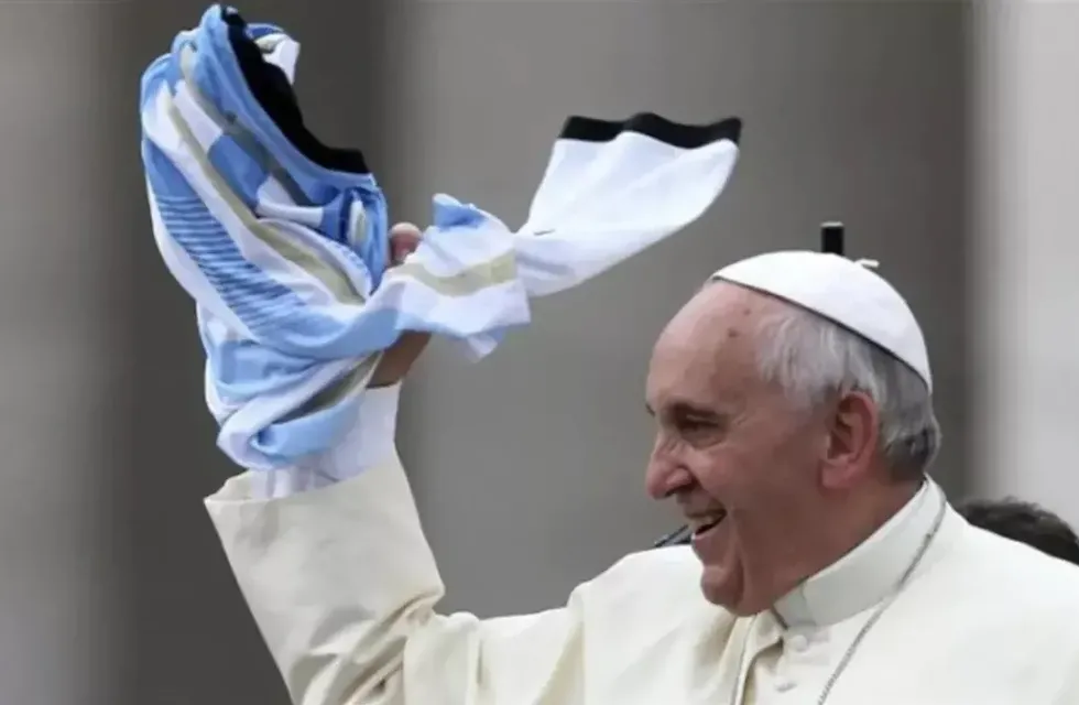 El Sumo Pontífice aprovecho la victoria argentina para dar un mensaje de unión.