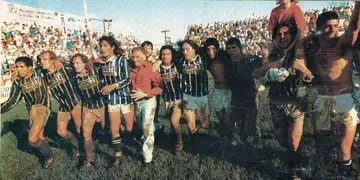 Héroes del barro, plantel de Godoy Cruz 1994