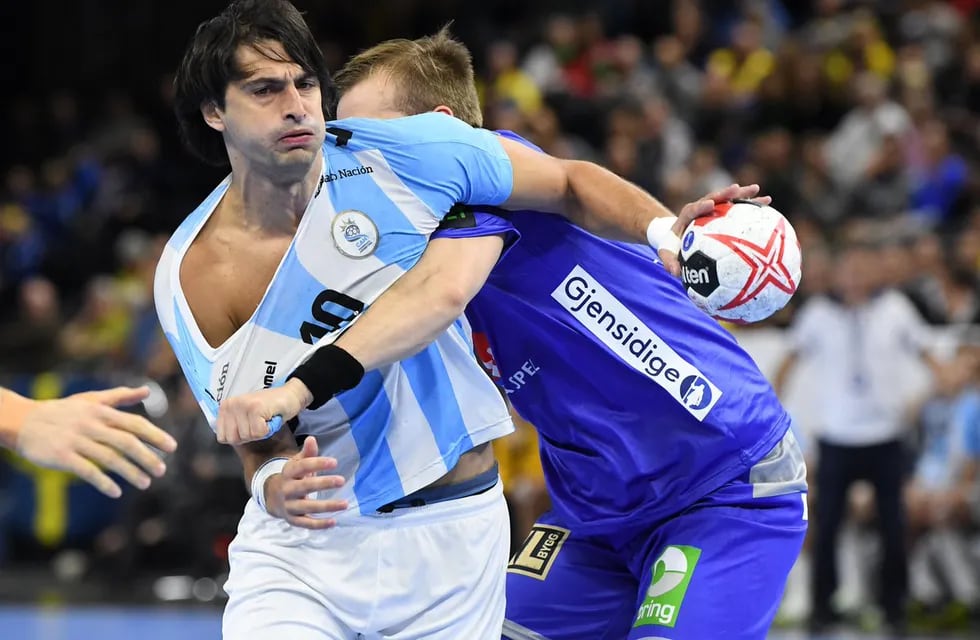 Mundial de handball: dura derrota de Los Gladiadores ante Suecia