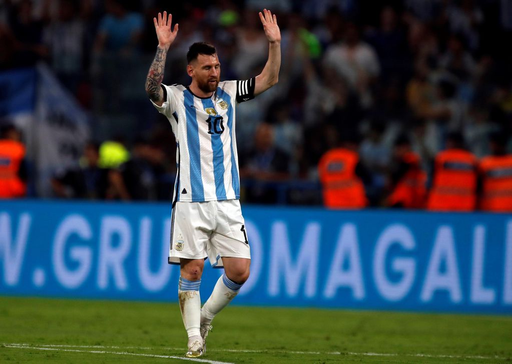 Las palabras de Messi en su despedida de la Argentina (AP)