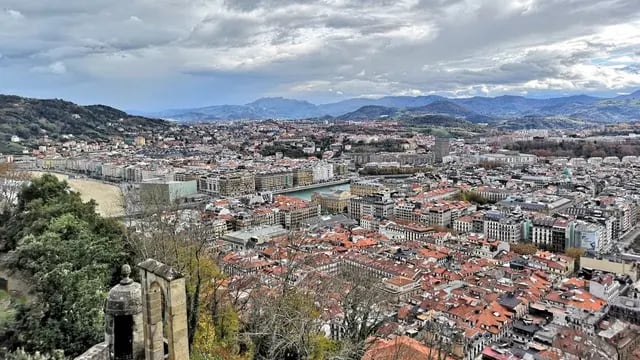 Vista de San Sebastián