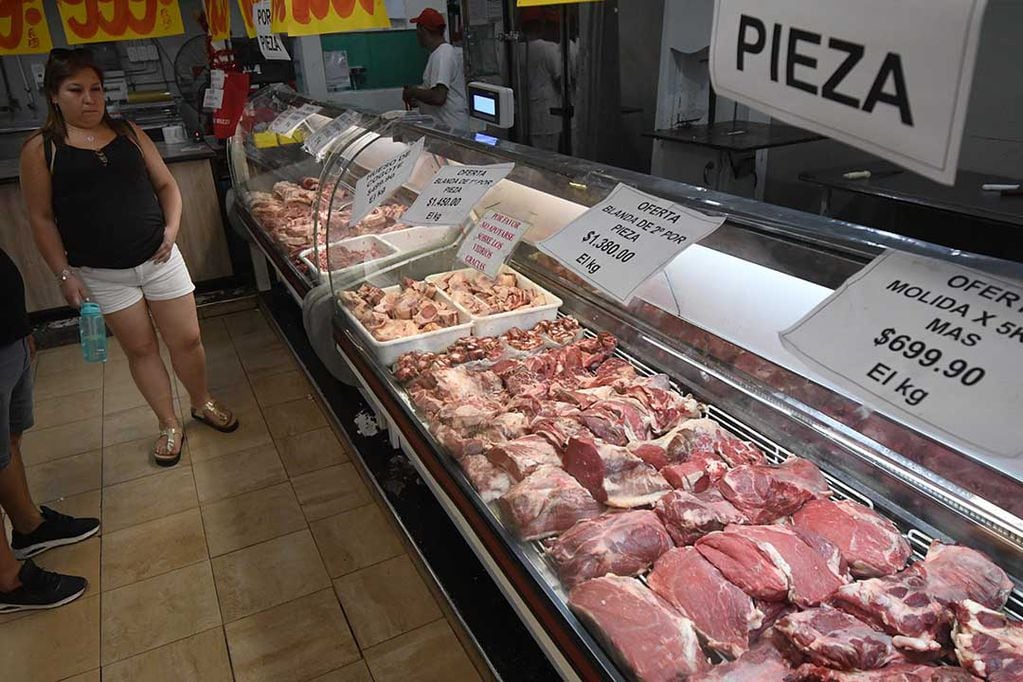 El Gobierno fijó el precio de siete cortes de carne - Foto: José Gutiérrez / Los Andes