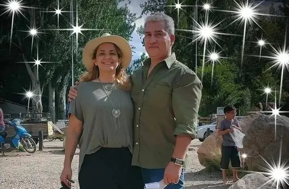 Sonia Garberoglio Larraín junto a su pareja, Juan Carlos Romero, quien fue detenido luego del crimen.