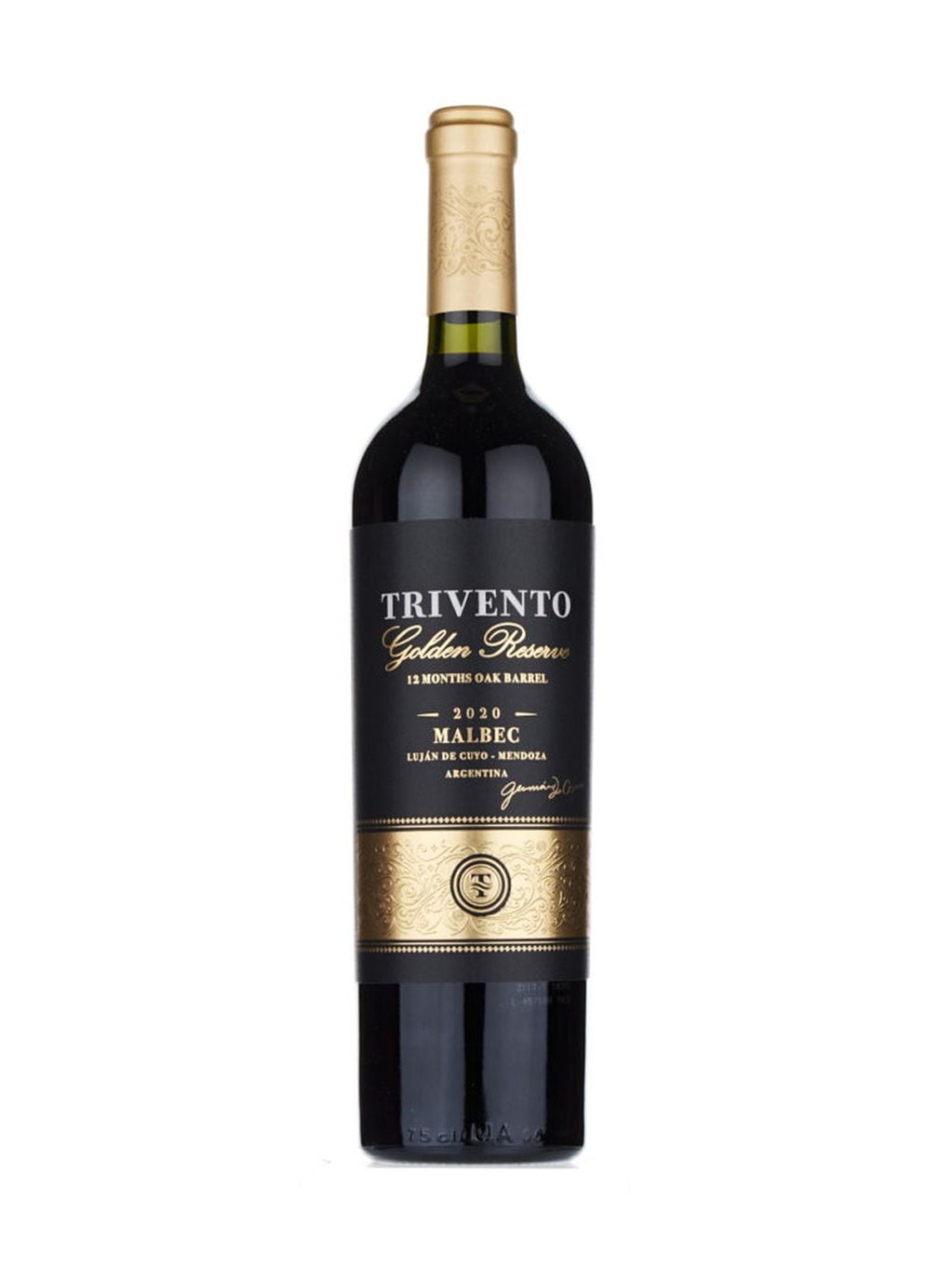Trivento Golden Reserve Malbec 2020 fue nuevamente el mejor vino de Argentina. - Gentileza