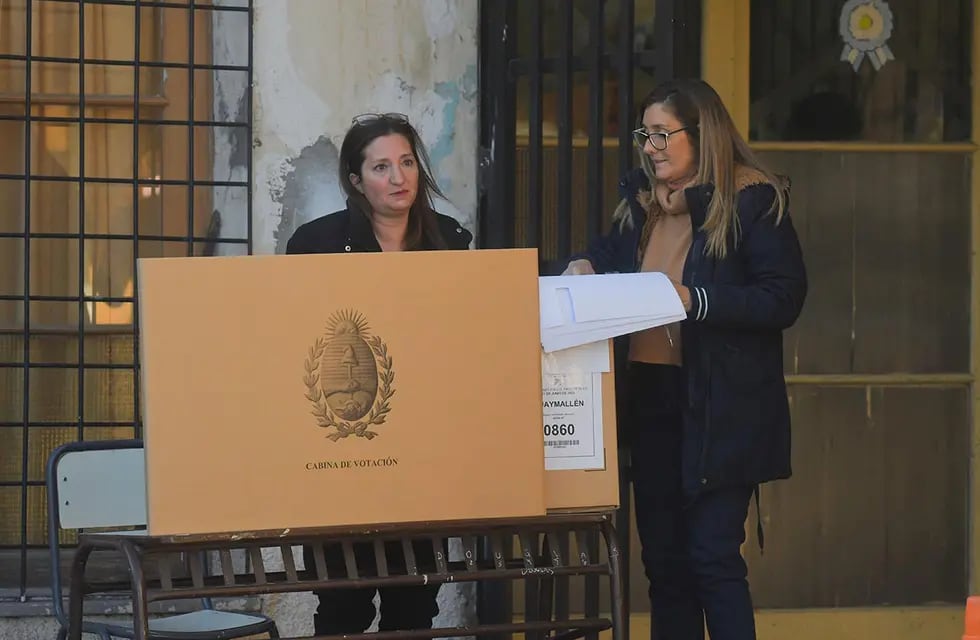 Elecciones provinciales PASO 2023 en la provincia de Mendoza.
Foto: José Gutierrez / Los Andes