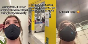 Una joven intenta pasar por la seguridad del aeropuerto con un plug anal que contiene las cenizas de su novio.
