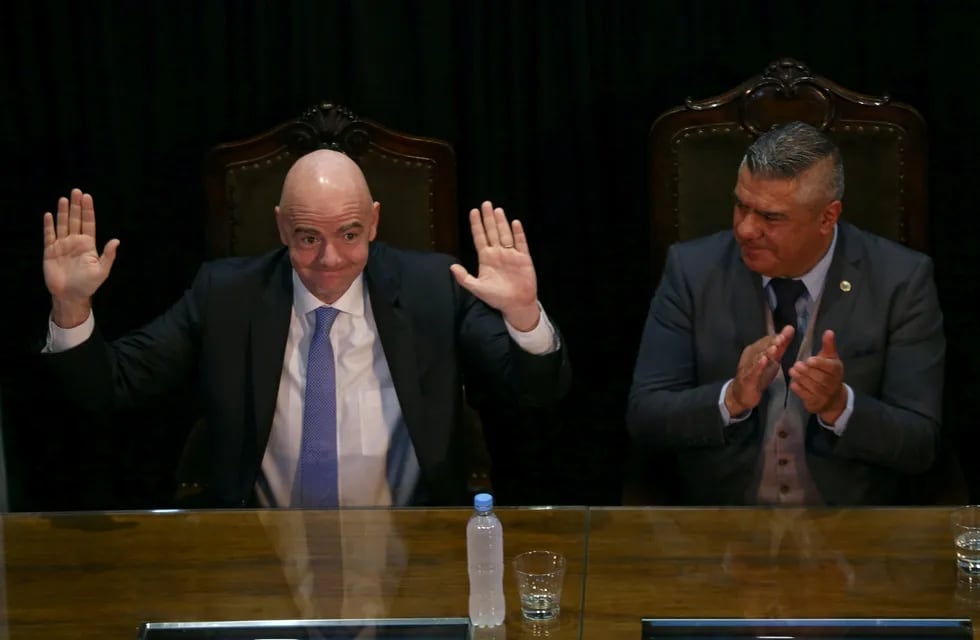 Infantino, en Argentina: "La nueva FIFA necesita una AFA fuerte"