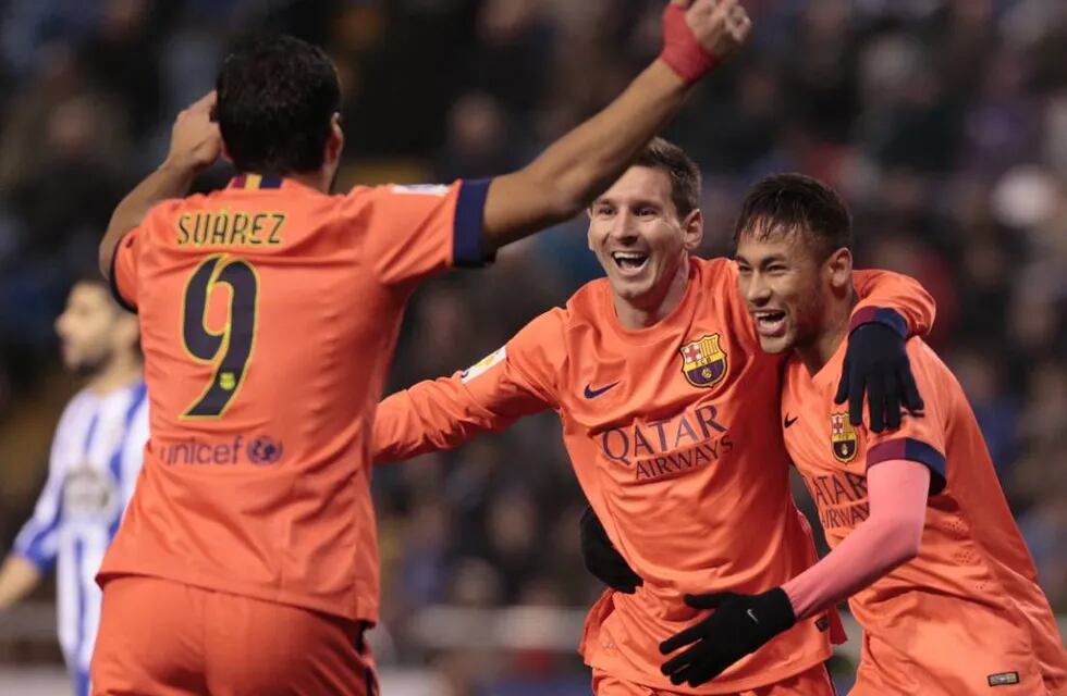 Con goles de Messi y Neymar, el "Barça" venció al Espanyol en el derby catalán