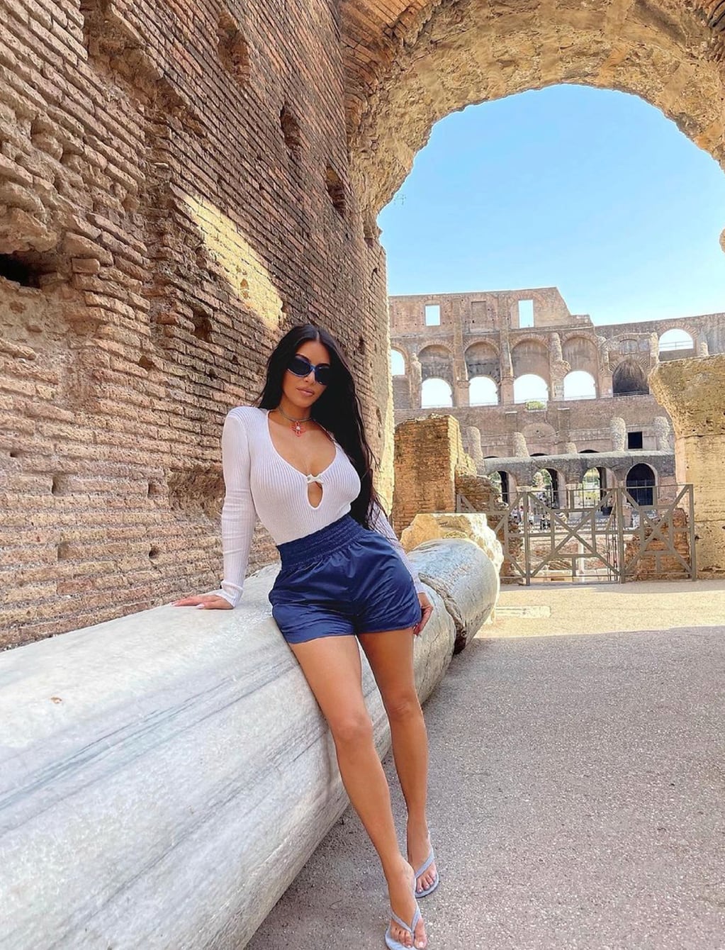 Fotos de su reciente viaje a Italia.