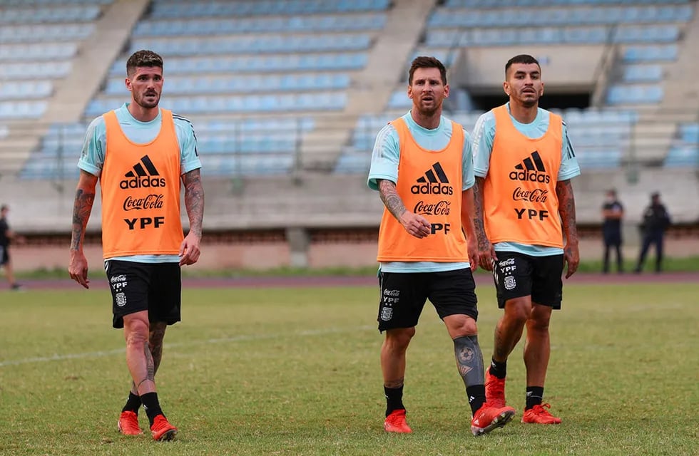 Rodrigo de Paul, Lionel Messi y Ángel Correa tuvieron destacadas participaciones en el encuentro del pasado jueves ante Venezuela