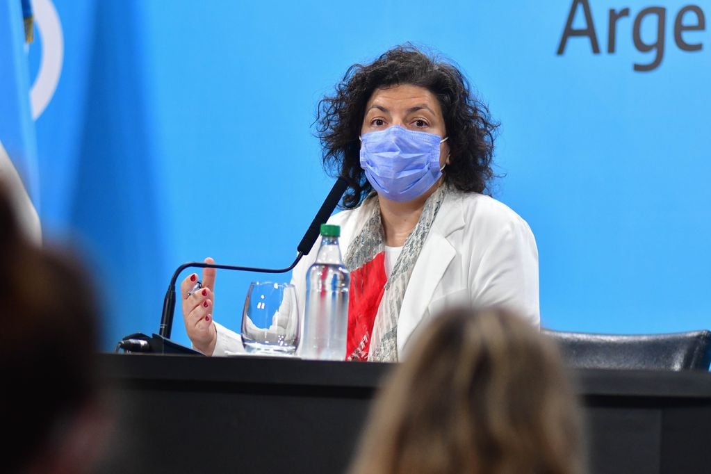 Carla Vizzotti, ministra de Salud - Foto: 