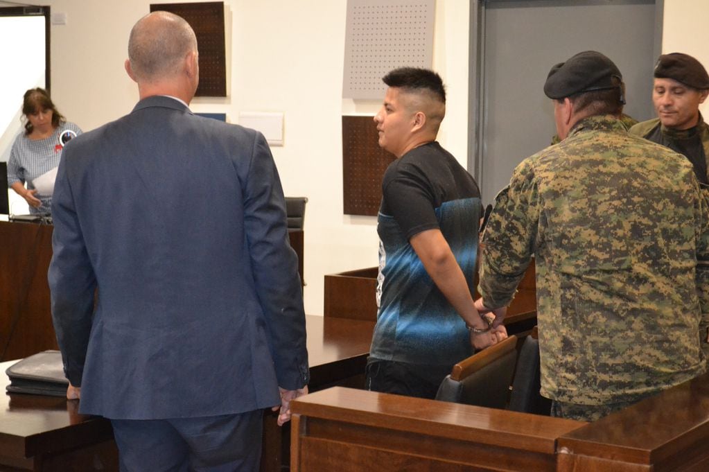 Vladimir Cristian Cayo Coronel fue condenado por el homicidio de Edgardo Jesús Lucero Ramírez, en un juicio abrevido. Gentileza Poder Judicial de Mendoza.