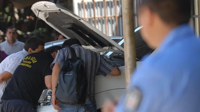 Cayeron cuatro hombres en Godoy Cruz mientras desarmaban vehículos robados horas antes
