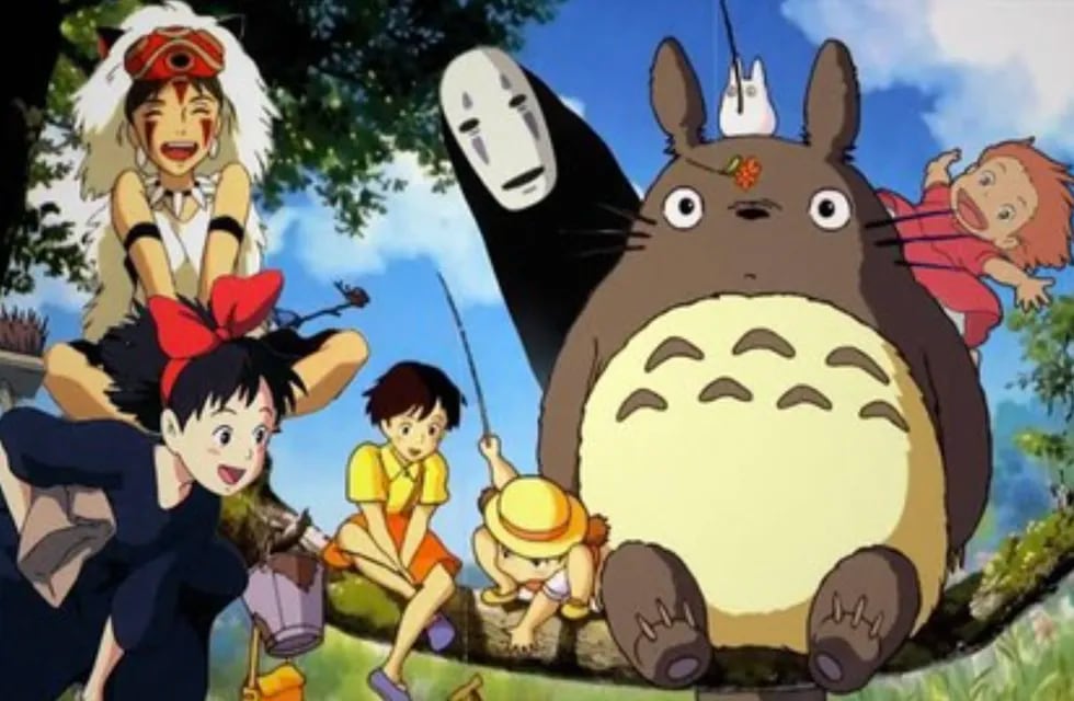 Los personajes de Studio Ghibli.