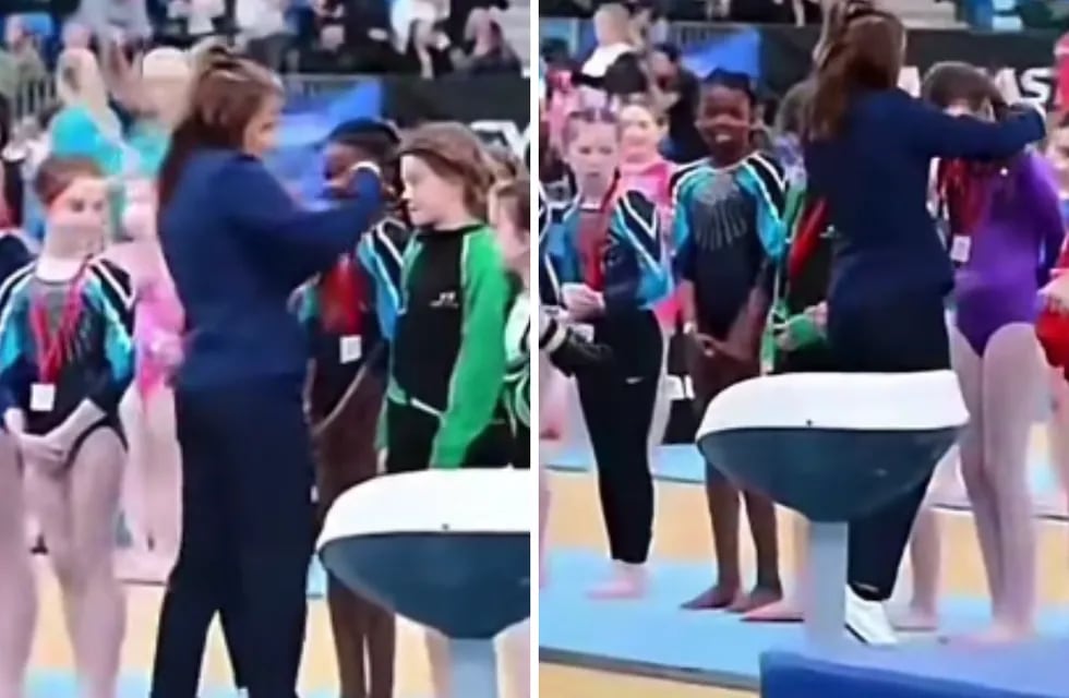 Una nena negra fue discriminada durante una competencia de gimnasia en Irlanda.