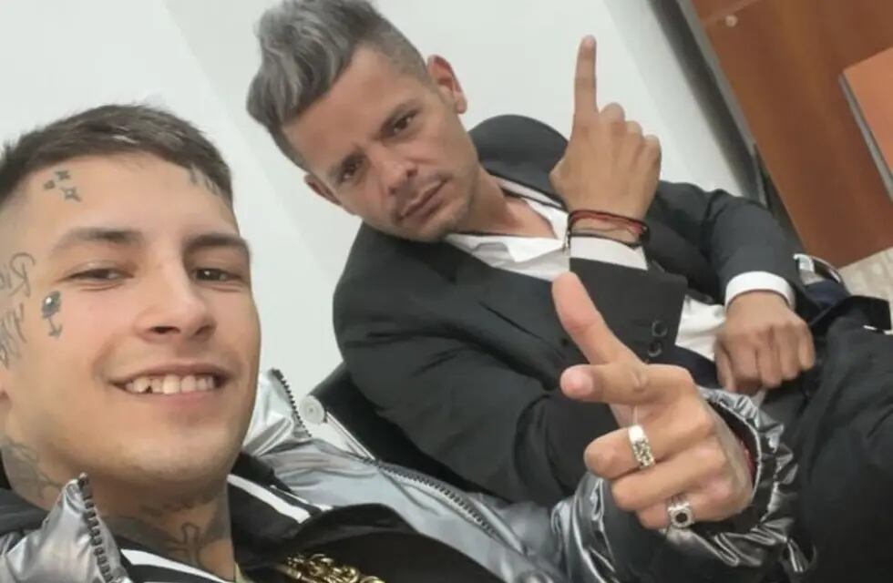 L-Gante y su abogado, Alejandro Cipolla. Foto: Instagram.