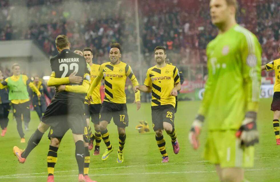 El Dortmund eliminó de la Copa de Alemania al Bayern y está en la final