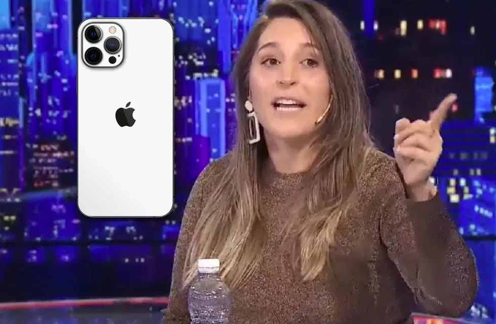 Manuela Castañeira se enojó con un periodista que le cuestionó su iPhone