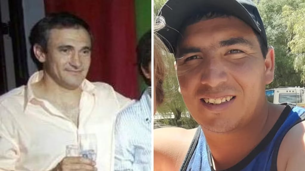 Juan Ramón Sánchez y Alejandro Centeno, víctimas de la tragedia de Blaquier. Gentileza: TN.