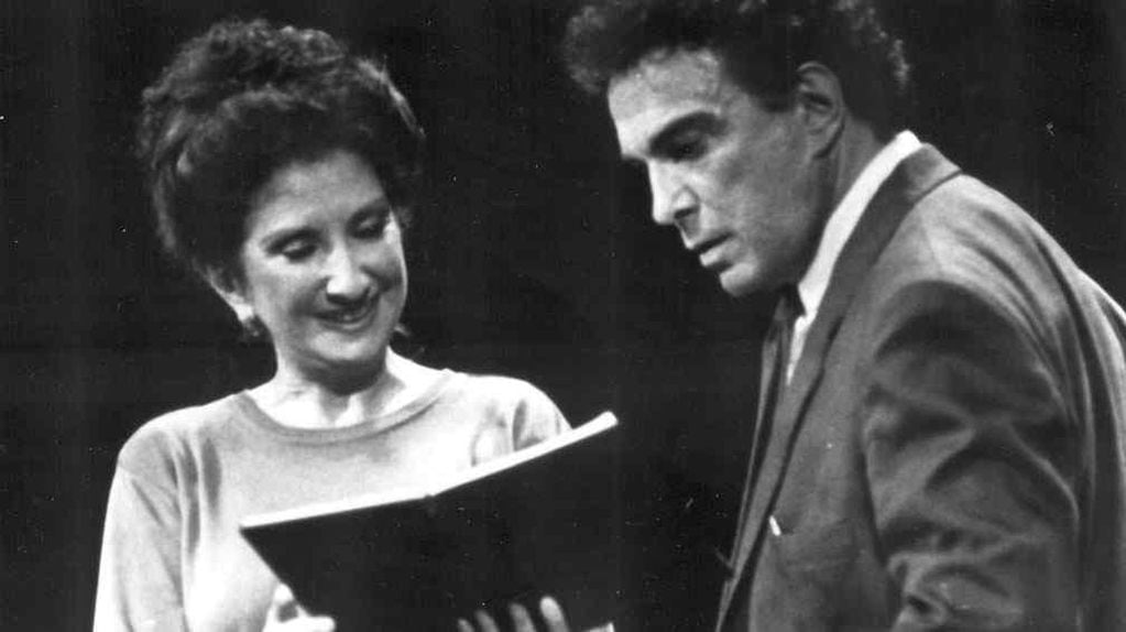 Norma Aleandro y Alfredo Alcón en 'Escenas de la vida conyugal' (Fotografía de archivo de La Voz del Interior).
